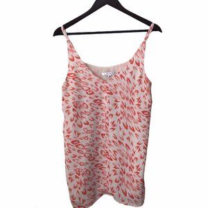 Cabi Leopard Print V-Neck Sleeveless Blouse